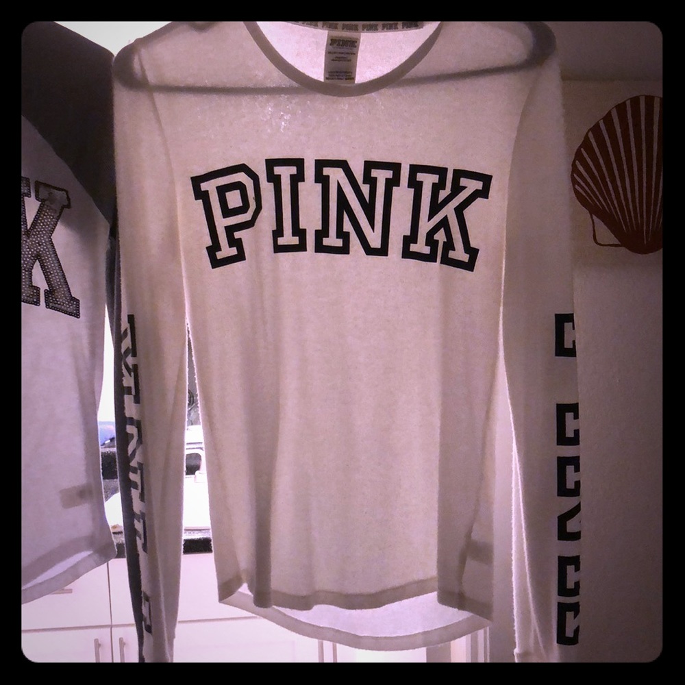 Pink long sleeve extra small